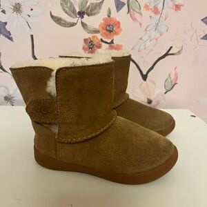 UGG Keelan Brown Suede Baby Boots